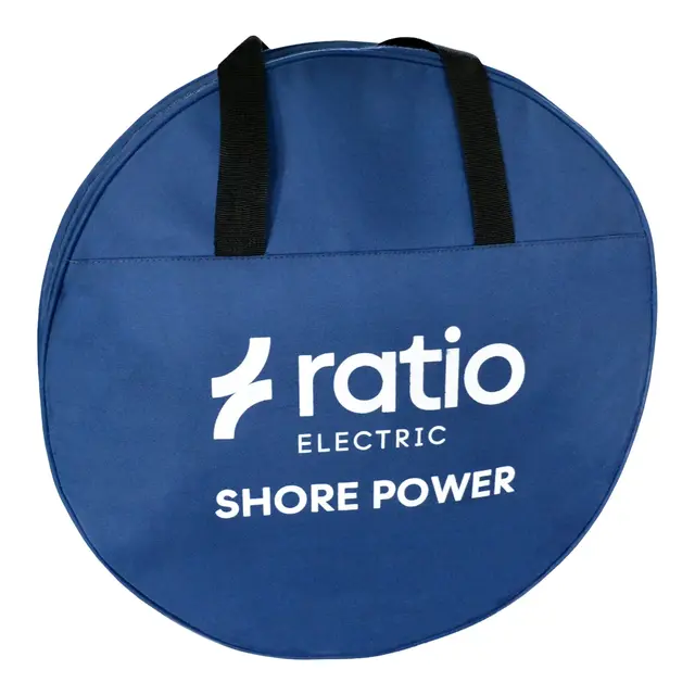 RATIO Bag for landstrømskabel blå - m/ bærehåndtak 