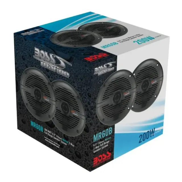 BOSS Høyttaler MR60B -  200w 6,5" - Leveres i par 
