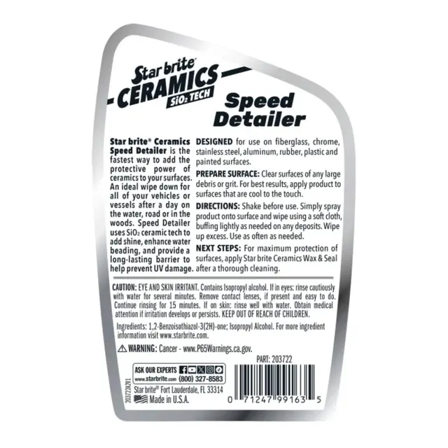 STARBRITE Ceramic Speed Detailer 650ml 