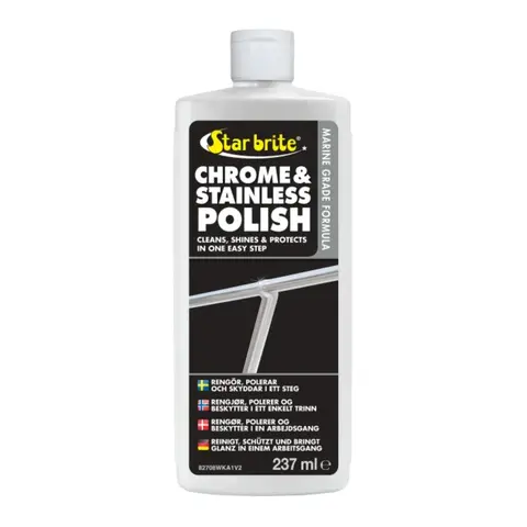 STARBRITE Chrome &amp; Stainless Polish 237ml
