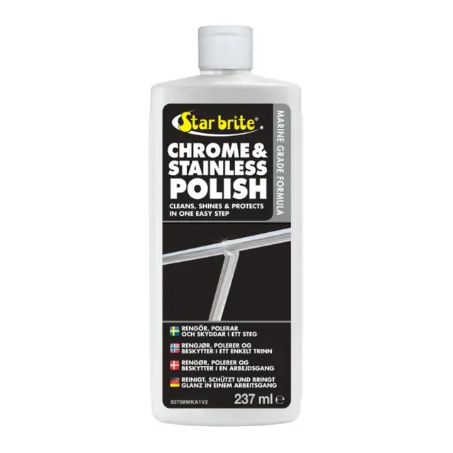 Star brite Chrome & Stainless Polish 237ml 