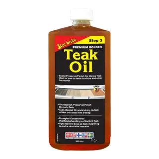 STARBRITE Star Brite Premium Golden Teak teakolje - Steg 3