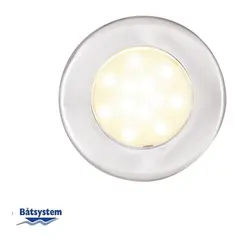 BÅTSYSTEM Downlight Corona LED Polert Stål - Ø: 78mm - IP65