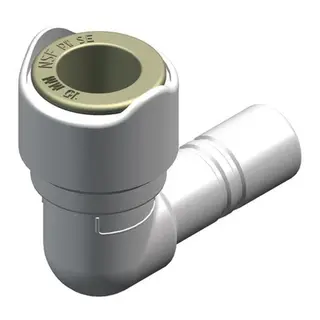 WHALE Quick Connect 15mm - 2pk 90&#176;&#160;Hun/han Vinkel 2pk