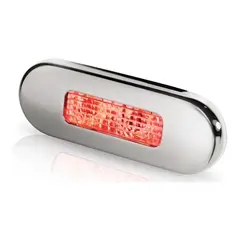 HELLA MARINE Trinnlys LED , r&#248;dt lys 12/24V - syrefast