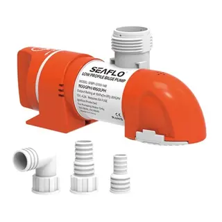 SEAFLO lensepumpe lavprofil 12V Automatisk - 3000 l/t