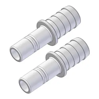 WHALE Quick Connect slangeadapter 2pk 15mm r&#248;r han - 19mm slangekopling