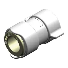 WHALE Quick Connect adapter 15mm hun - 1/2&quot; / 12,7mm gjenger hun 2 pk
