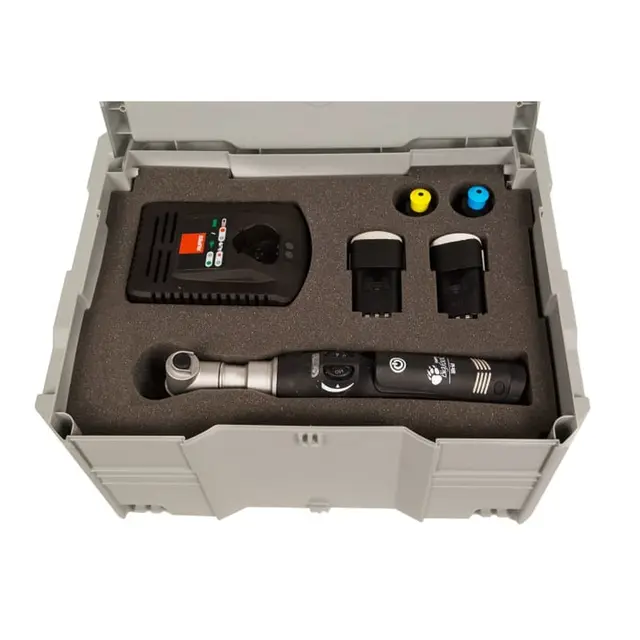 Rupes Nano DLX kIT polermaskin batteri m/ polermiddel, puter og bærekasse 
