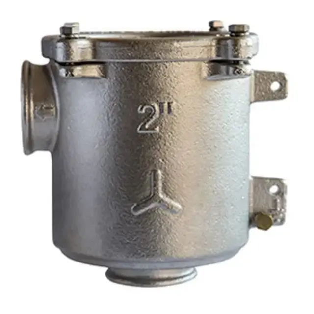 Sjøvannsfilter Bronse m/Sidefeste 2"1/2 