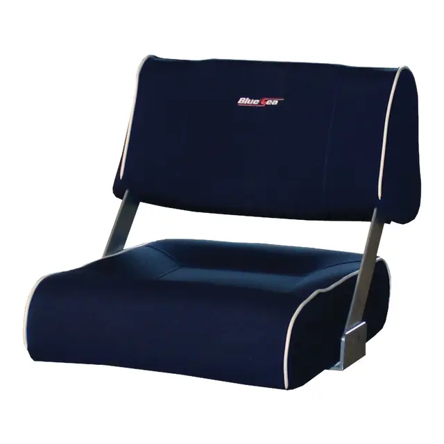 BLUE SEA  Maia enkel blå tempotest m/hvite kjeder 