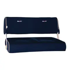 BLUE SEA  Maia sofa blå tempotest m/hvite kjeder