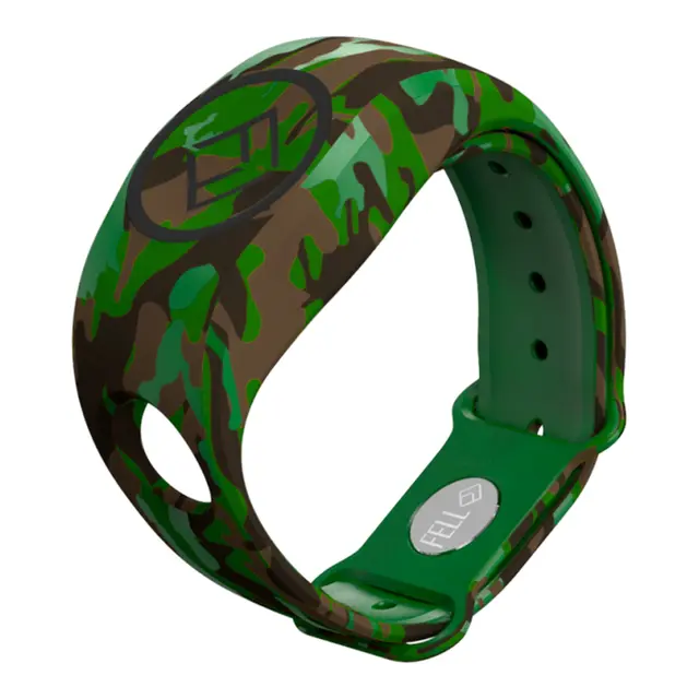 FELL MARINE Armbånd for MOB brikke Farge: Camo Grønn - xBand 