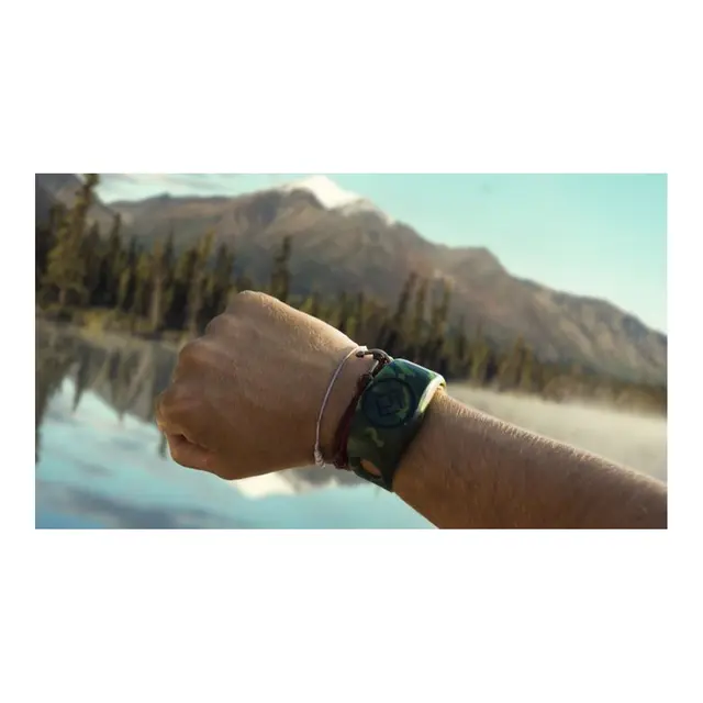 FELL MARINE Armbånd for MOB brikke Farge: Camo Grønn - xBand 
