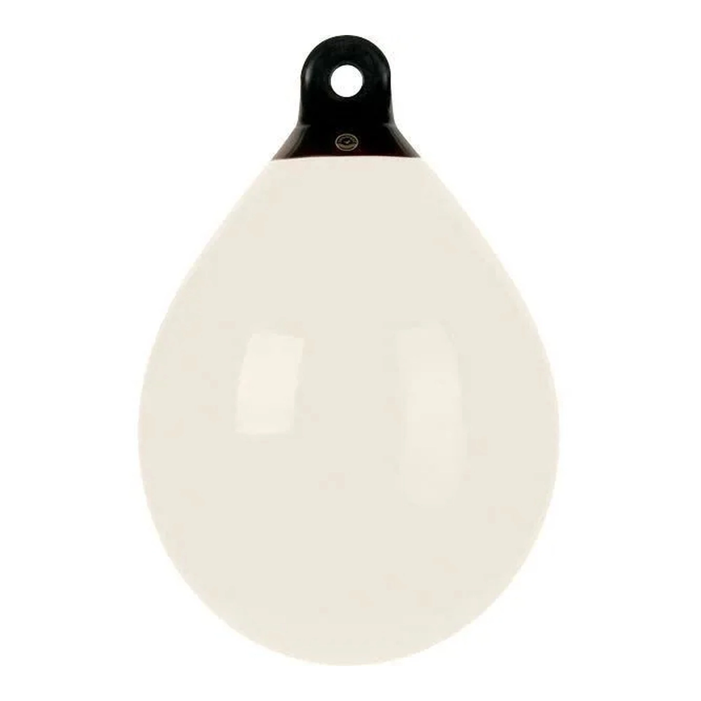DAN-FENDER Kulefender 965mm - B120 Hvit med sort topp - 965x1240mm