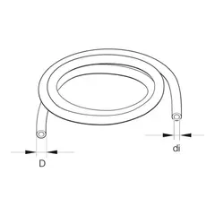 EBERSP&#196;CHER drivstoffr&#248;r bl&#229; 4mm/2mm