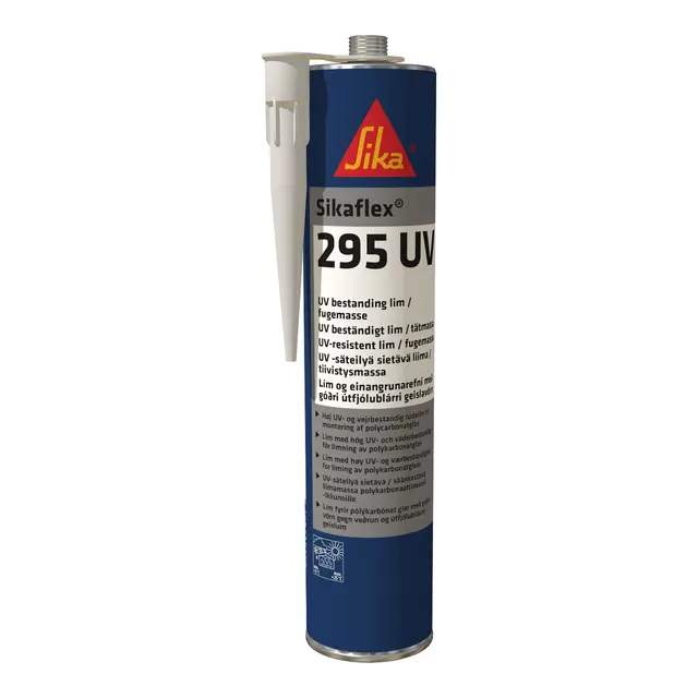 SIKAFLEX 295 UV 310ml - sort For fuging og tetting i båt 
