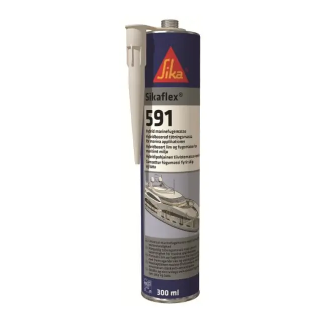 Sikaflex 591 - 300ml Sort - Universal fuge- og tettemasse 