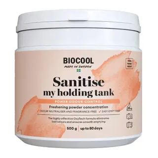 BIOCOOL Sanitise My holding tank For luktfri septiktank