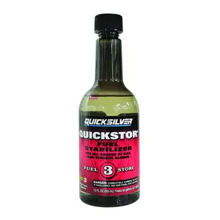 QUICKSILVER Quickstor Fuel Stabilizer Nr. 3  bensintilsetning 355ml
