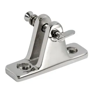 OSCULATI Kalesjebeslag syrefast Festeplate gaffel - 6mm bolt