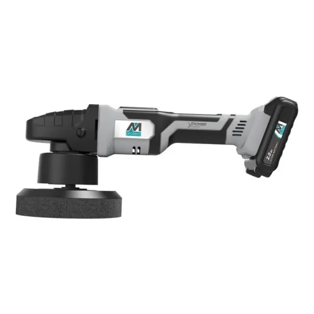 M-PROTECT Poleringsmaskin, Batteridrevet Dual Action 20V-2Ah 