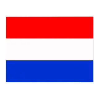 Gjesteflagg - Holland Vevet polyester - 30x19 cm