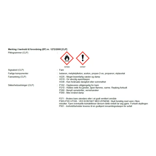 POLYMARINE PVC Adhesive Lim for RIB og  Gummibåt - PVC 