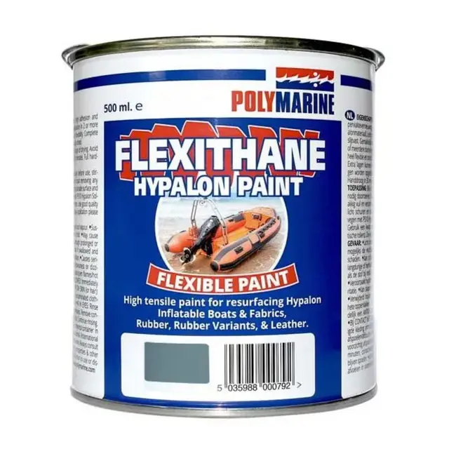 POLYMARINE Flexithane Hypalon Paint 0,5L - Farge: Grå 