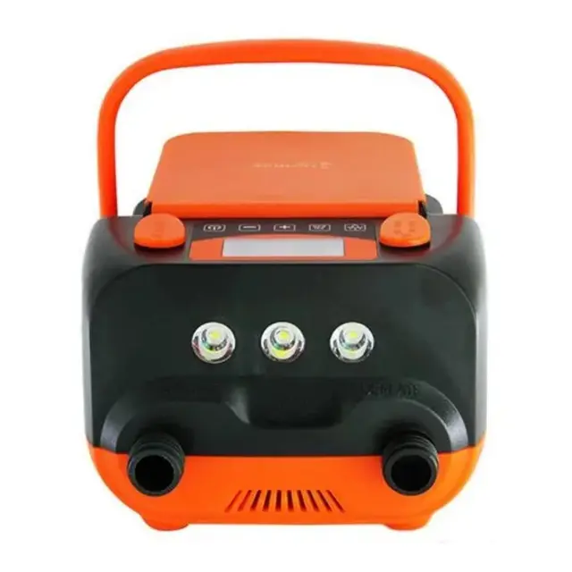 Oppladbar Luftpumpe RIB og SUP 6000mAh Lithium 0-16psi 