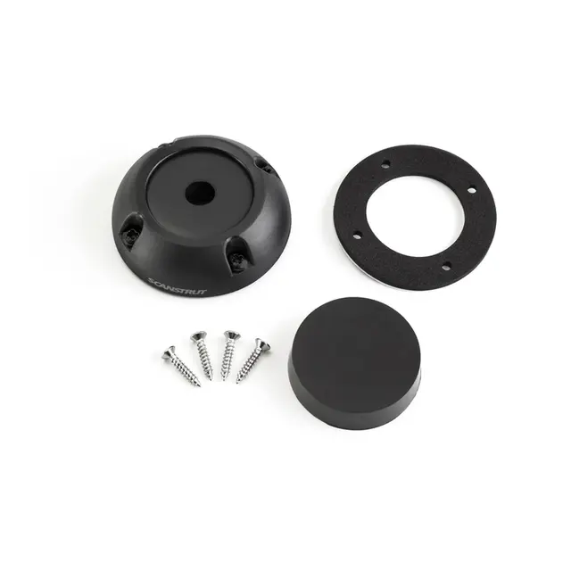 SCANSTRUT DS40-P-BLK Kabelgjennomføring Sort, kompositt, kabel 12-15mm 