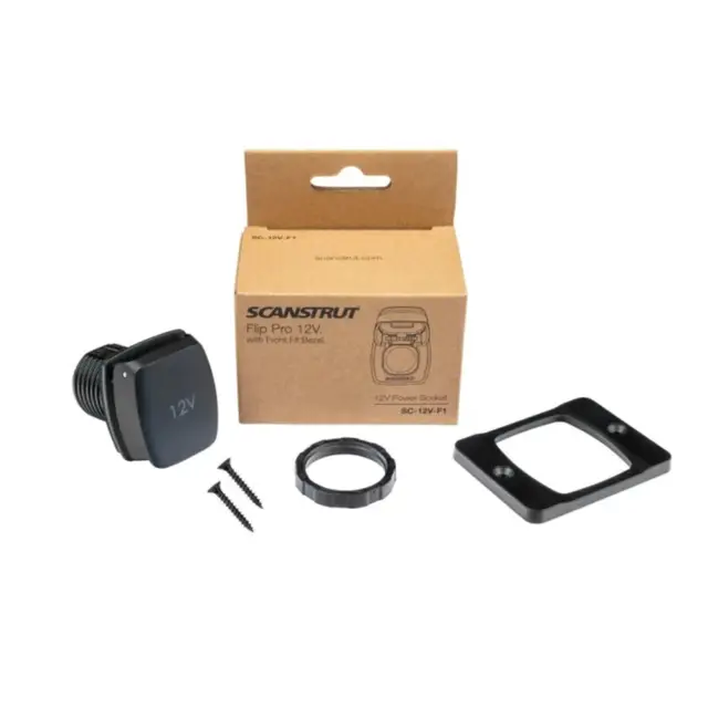 SCANSTRUT Flip Pro Strømuttak - 12V 