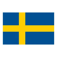 Gjesteflagg - Sverige Vevet polyester - 30x19 cm