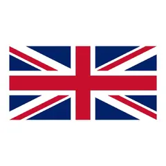 Gjesteflagg - England / Storbritannia Vevet polyester - 30x19 cm