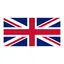 Gjesteflagg - England / Storbritannia Vevet polyester - 30x19 cm