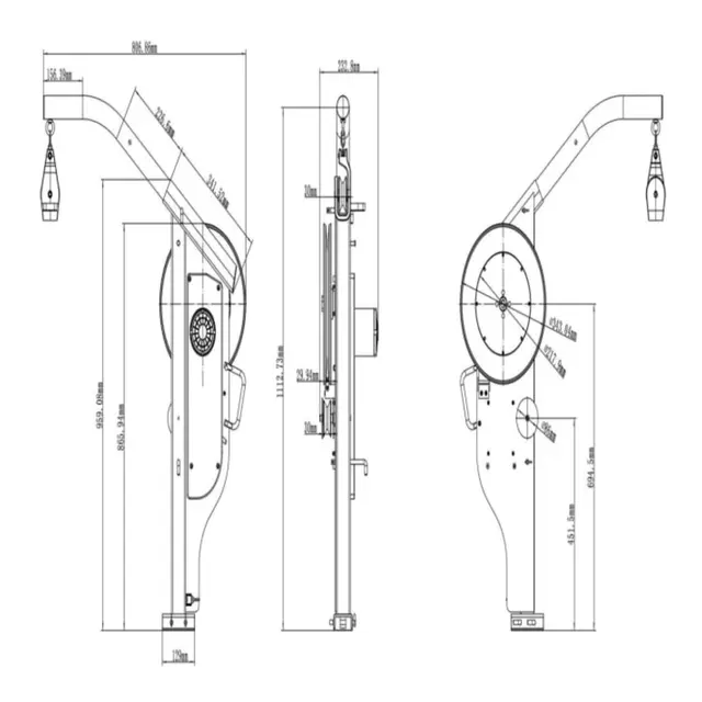 MULTIMARINE Smartliner Pro900 Teinehaler 12V - 135kg 