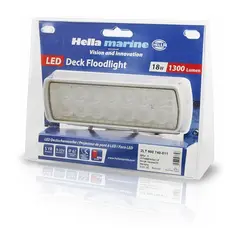 HELLA MARINE Dekkslys Sea Hawk XLR 1300 lumen - Hvit