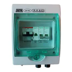 DEFA El-Sentral 230V Plug-in - type 2 1 inntak - 3 uttak (plug-in)