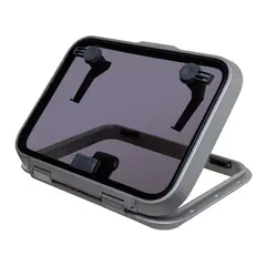 LEWMAR Dekksluke Ocean m/flens Size44 509 x 509 mm - friksjonshengsel