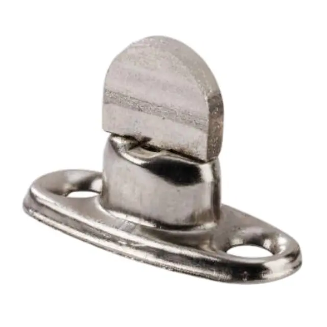 Kalesjefeste vrider 90° - H: 6mm 5 stk - inkl. kalesjemaljer 