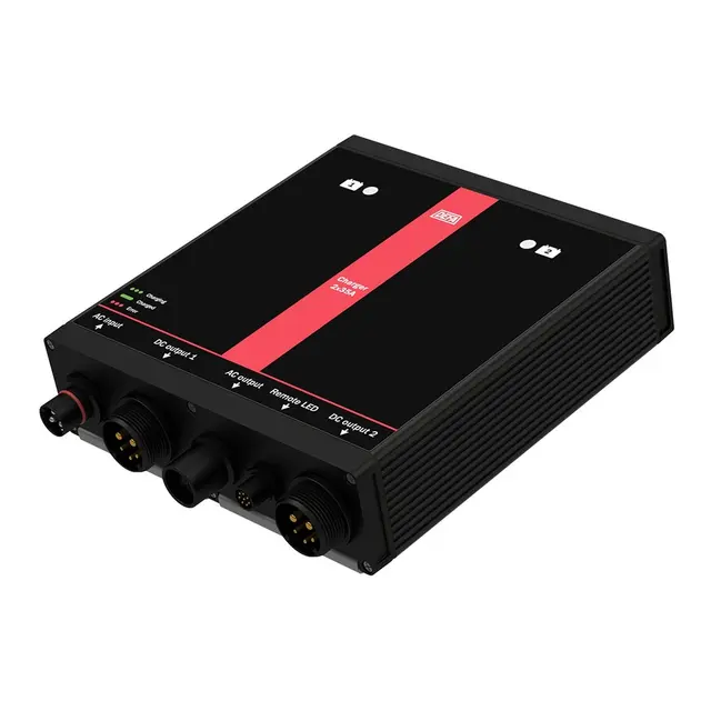 DEFA MarineCharger 2 x 35A - 12V AGM/Gel/Bly/syre-batterier 