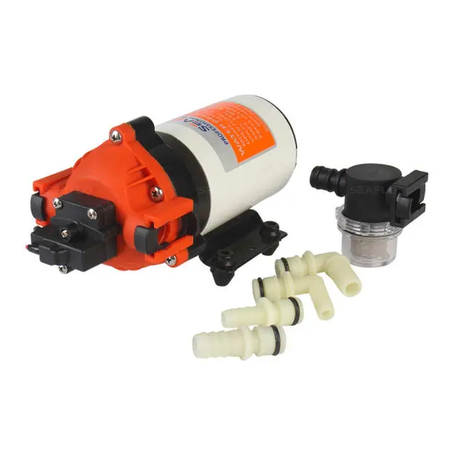 SEAFLO Trykkvannspumpe - 12V 35 Serien, 80PSI, 7L/Min 