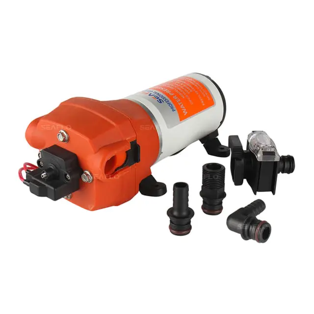 SEAFLO Trykkvannspumpe, - 12V 41 serien, 40PSI, 17L/min 