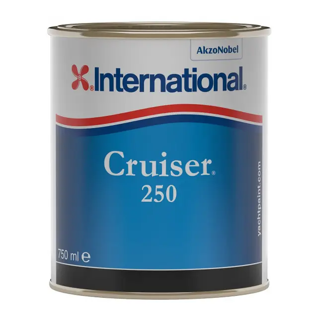 INTERNATIONAL Cruiser 250 -  0,75 lt Rød - selvpolerende bunnstoff 