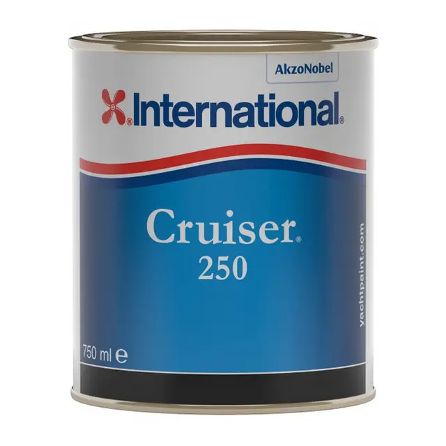INTERNATIONAL Cruiser 250 - 0,75 lt Sort - selvpolerende bunnstoff 