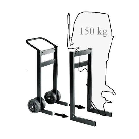 TYRES&#214; Flyttetralle TLL150 for stativ TLS-150