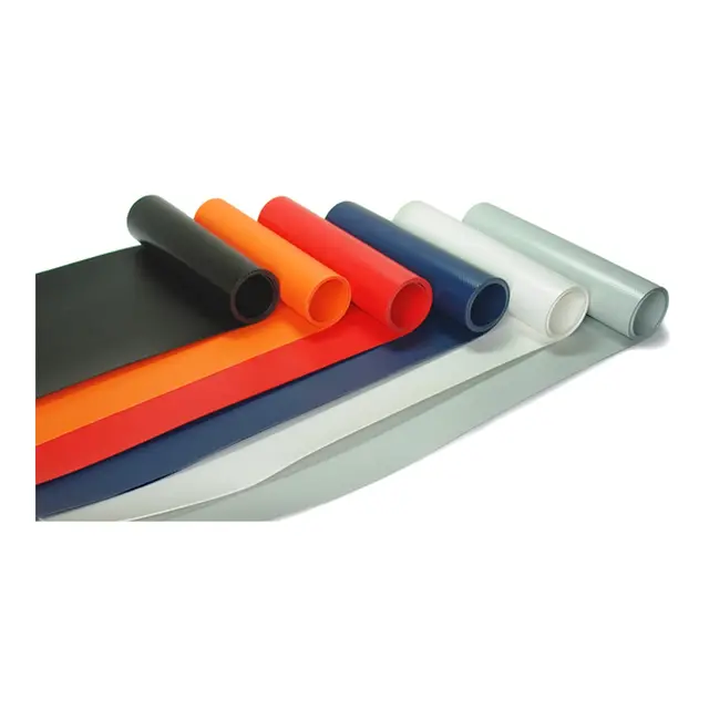 POLYMARINE PVC Duk, 75x15 cm Sort - til rep av gummibåt/RIB 