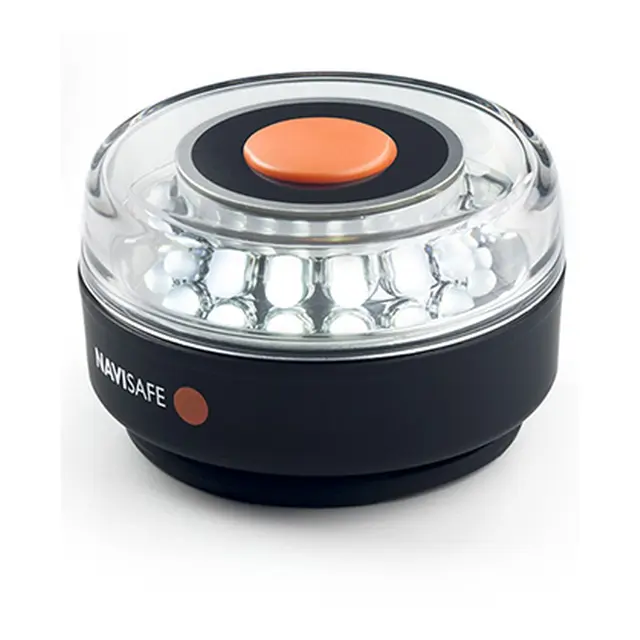 NAVISAFE Navi Light 360 - Rundtlysende m/RailBlaza feste - Hvit lys - 2NM 