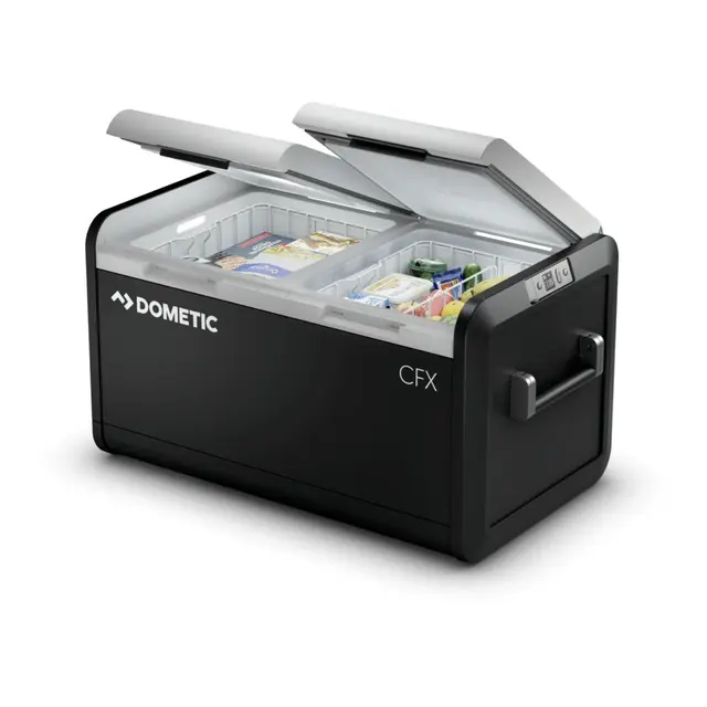DOMETIC  CFX3 75DZ 


A+ 74l, to soner Mobil kompressorkjøleboks og fryser 