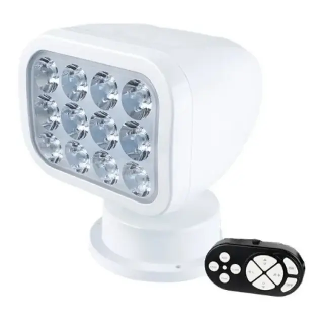 SEAFLO LED Lyskaster 10-30V Fjernkontroller 28W Hvit 